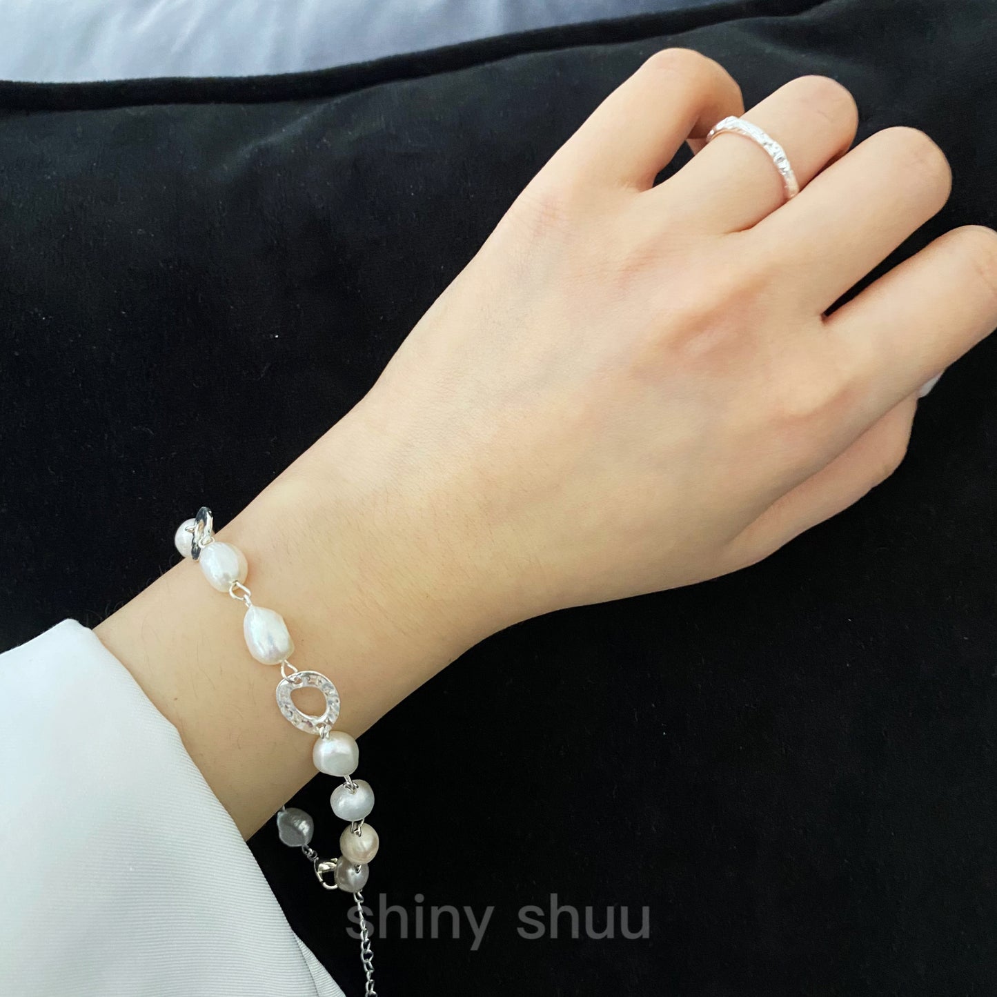 Classic Freshwater Pearl Chain Bracelet