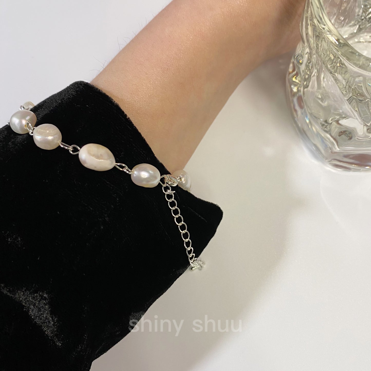 Classic Freshwater Pearl Chain Bracelet